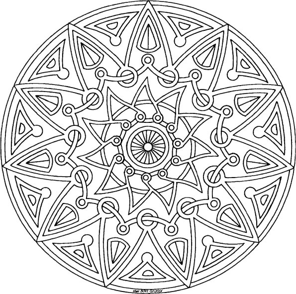 Celtic Knot Coloring Pages